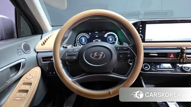Hyundai Sonata Hybrid (DN8) 2021 Черный из Кореи, фото 4