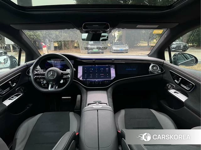 Mercedes-Benz EQE AMG 2024 Темно-серый из Китая, фото 4