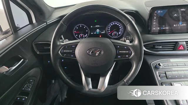 Hyundai The New Santa Fe 2021 Белый из Кореи, фото 4