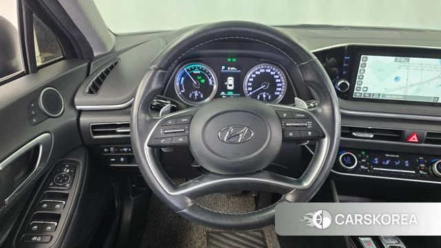 Hyundai Sonata Hybrid (DN8) 2021 Черный из Кореи, фото 4