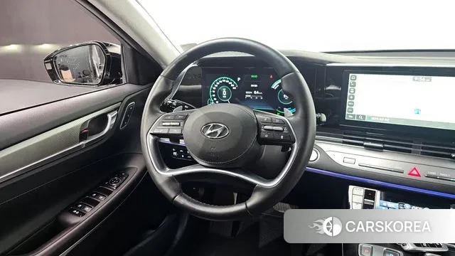 Hyundai The New Grandeur IG Hybrid 2022 Черный из Кореи, фото 4
