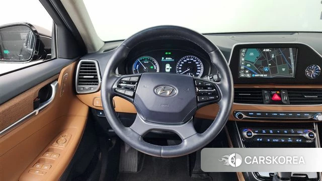 Hyundai Grandeur IG Hybrid 2018 Черный из Кореи, фото 4