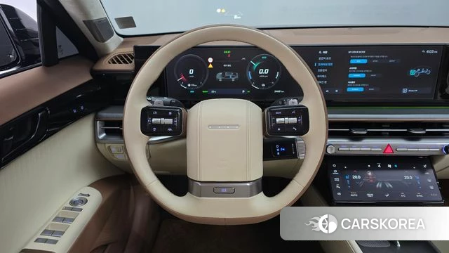 Hyundai Grandeur Hybrid (GN7) 2023 Черный из Кореи, фото 4