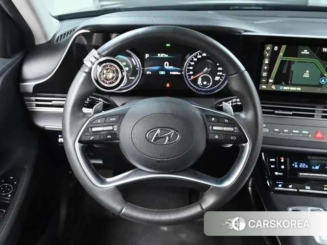 Hyundai The New Grandeur IG Hybrid 2021 Черный из Кореи, фото 4