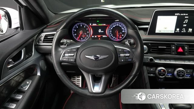 Genesis G70 2019 Белый из Кореи, фото 4