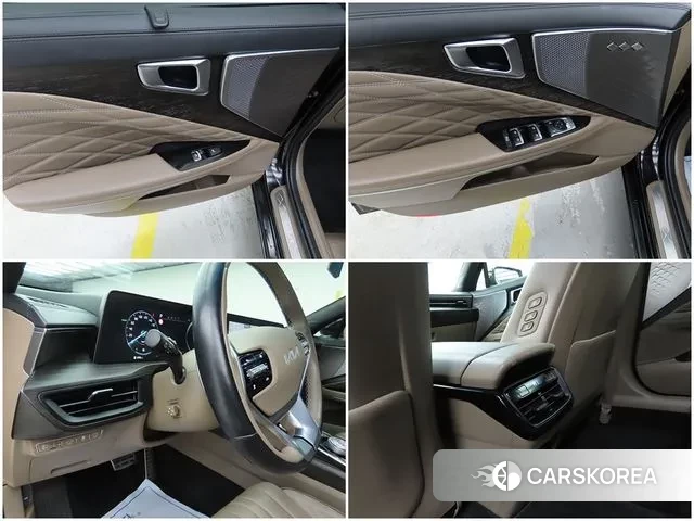 Kia K8 Hybrid 2023 Черный из Кореи, фото 4