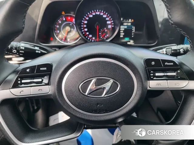 Hyundai Avante (CN7) 2021 Черный из Кореи, фото 4