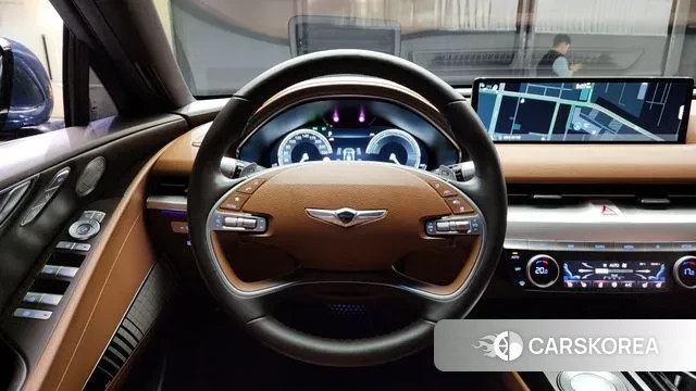 Genesis Electrified G80 (RG3) 2022 Синий из Кореи, фото 4