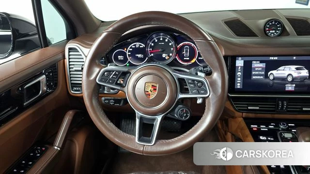 Porsche Cayenne (PO536) 2019 Черный из Кореи, фото 4