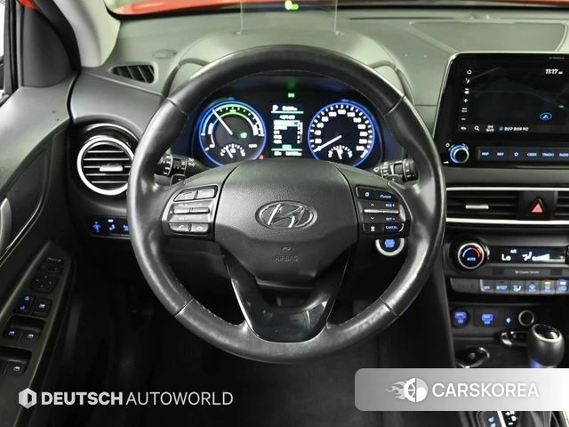 Hyundai Kona Hybrid 2019 Оранжевый из Кореи, фото 4