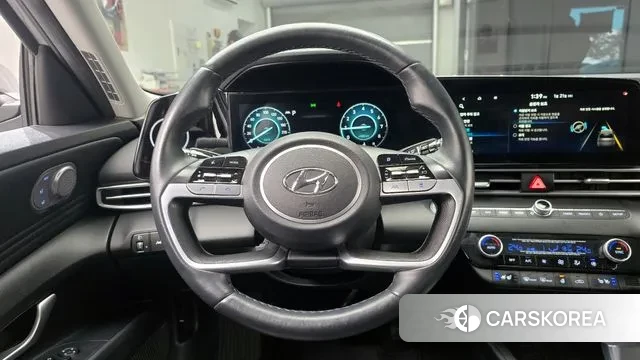 Hyundai Avante (CN7) 2020 Серебристо-серый из Кореи, фото 4
