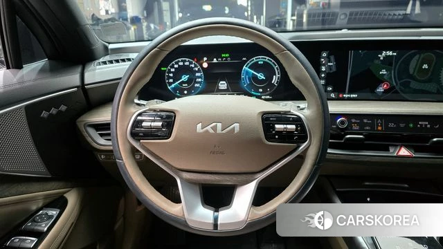 Kia K8 Hybrid 2021 Серый из Кореи, фото 4