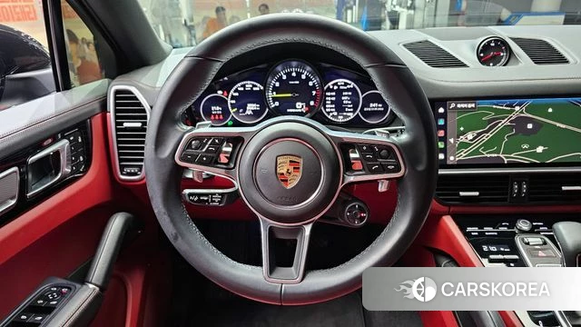 Porsche Cayenne (PO536) 2023 Черный из Кореи, фото 4