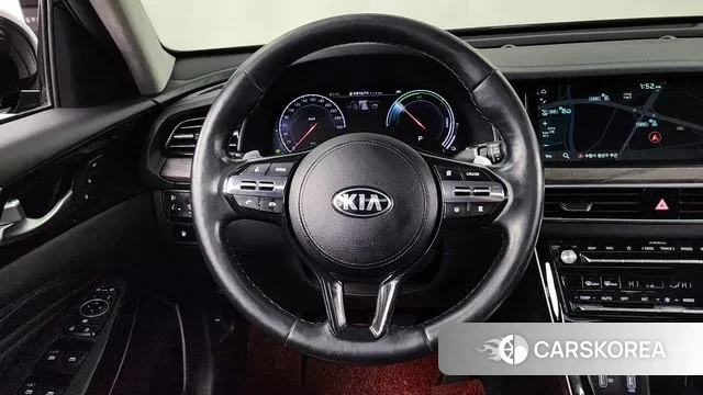 Kia K7 Premier Hybrid 2021 Черный из Кореи, фото 4