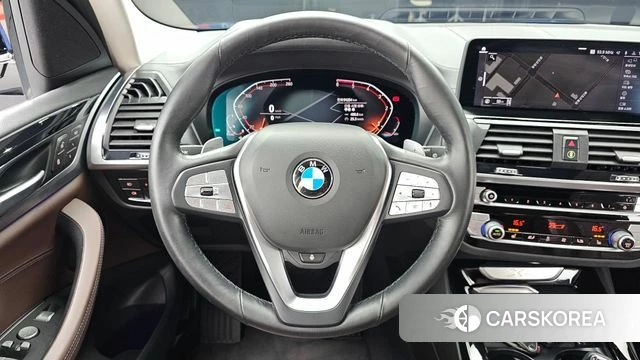 BMW X3 (G01) 2020 Синий из Кореи, фото 4