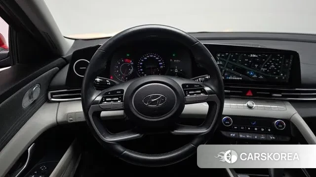 Hyundai Avante (CN7) 2021 Красный из Кореи, фото 4