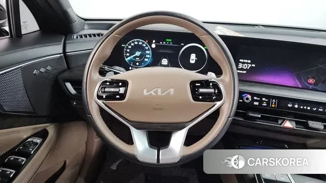 Kia K8 Hybrid 2022 Черный из Кореи, фото 4