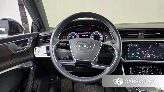 Audi A7 (4K) 2023 Белый из Кореи, фото 4