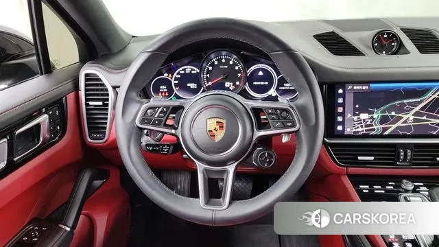 Porsche Cayenne (PO536) 2023 Черный из Кореи, фото 4