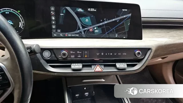 Kia K8 Hybrid 2022 Серый из Кореи, фото 4