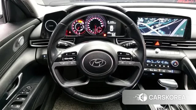 Hyundai Avante (CN7) 2022 Белый из Кореи, фото 4