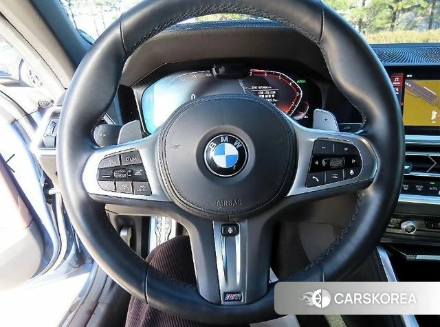BMW 4 Series (G22) 2021 Синий из Кореи, фото 4