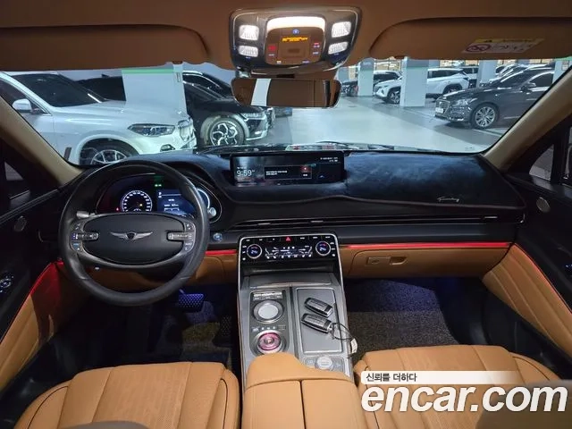 Genesis GV80 2021 Черный из Кореи, фото 4