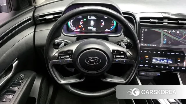 Hyundai Tucson Hybrid (NX4) 2022 Серый из Кореи, фото 4
