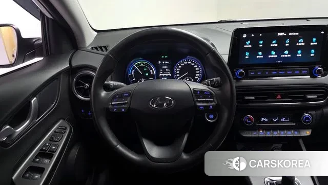 Hyundai The New Kona Hybrid 2022 Белый из Кореи, фото 4