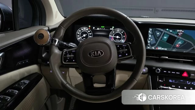 Kia Carnival 4th generation 2020 Небесно-голубой из Кореи, фото 4