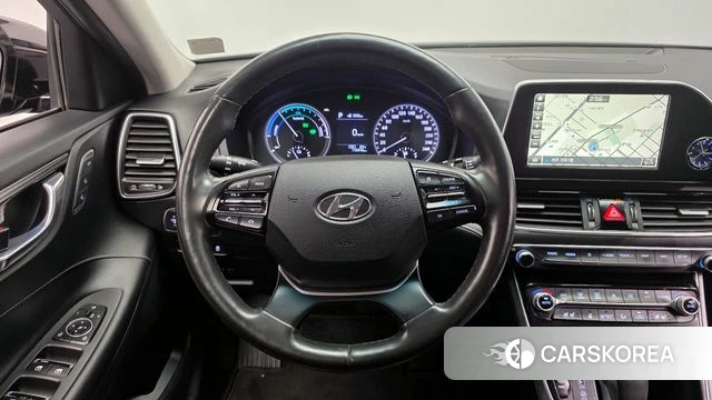 Hyundai Grandeur IG Hybrid 2019 Черный из Кореи, фото 4