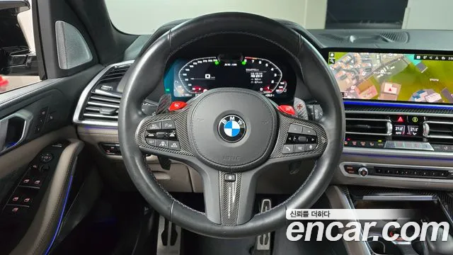 BMW X5M (G05) 2021 Черный из Кореи, фото 4