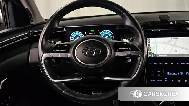 Hyundai Tucson Hybrid (NX4) 2021 Белый из Кореи, фото 4