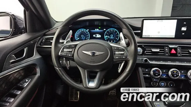 Genesis The New G70 2022 Синий из Кореи, фото 4