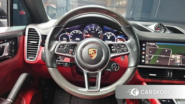 Porsche Cayenne (PO536) 2022 Черный из Кореи, фото 4