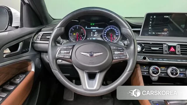Genesis G70 2019 Белый из Кореи, фото 4