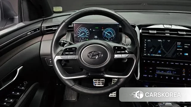 Hyundai Tucson Hybrid (NX4) 2023 Белый из Кореи, фото 4