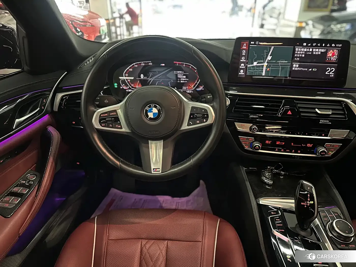BMW 5 series 2022 Черный из Китая, фото 4