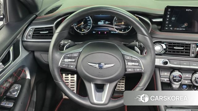 Genesis The New G70 2023 Черный из Кореи, фото 4