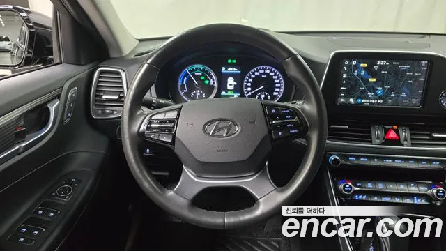 Hyundai Grandeur IG Hybrid 2019 Черный из Кореи, фото 4