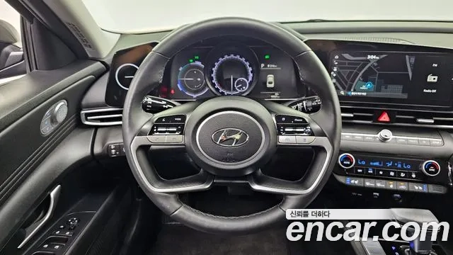 Hyundai Avante Hybrid (CN7) 2021 Серый из Кореи, фото 4