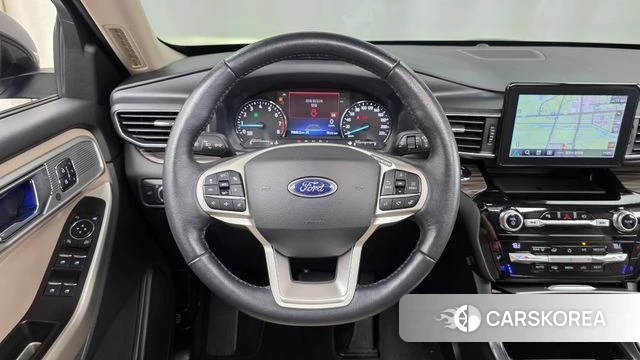 Ford Explorer 6th Generation 2021 Синий из Кореи, фото 4