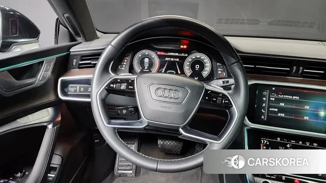 Audi A7 (4K) 2023 Черный из Кореи, фото 4