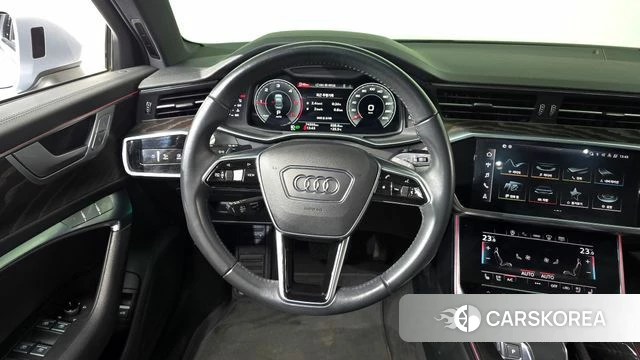 Audi A6 (C8) 2021 Серебристо-серый из Кореи, фото 4