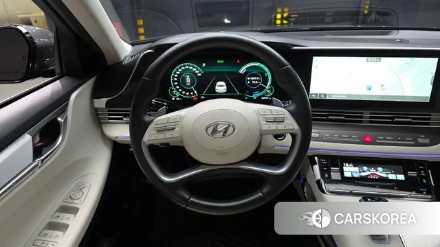 Hyundai The New Grandeur IG Hybrid 2022 Серый из Кореи, фото 4