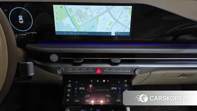 Hyundai Grandeur Hybrid (GN7) 2023 Черный из Кореи, фото 4