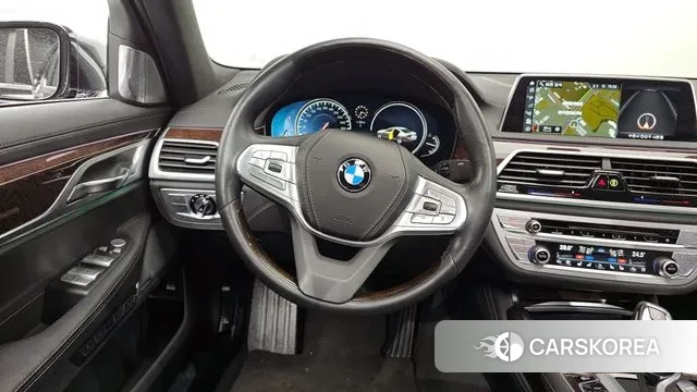 BMW 7 Series (G11) 2018 Черный из Кореи, фото 4