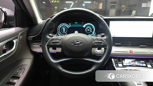 Hyundai The New Grandeur IG Hybrid 2020 Серый из Кореи, фото 4