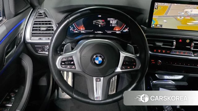 BMW X4 (G02) 2023 Синий из Кореи, фото 4