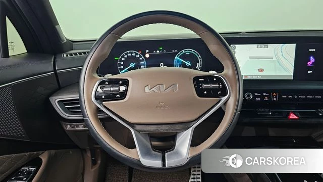 Kia K8 Hybrid 2023 Белый из Кореи, фото 4